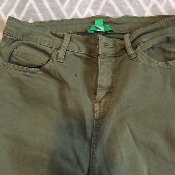 EUC Green Dip Pants - Picture 3 of 8